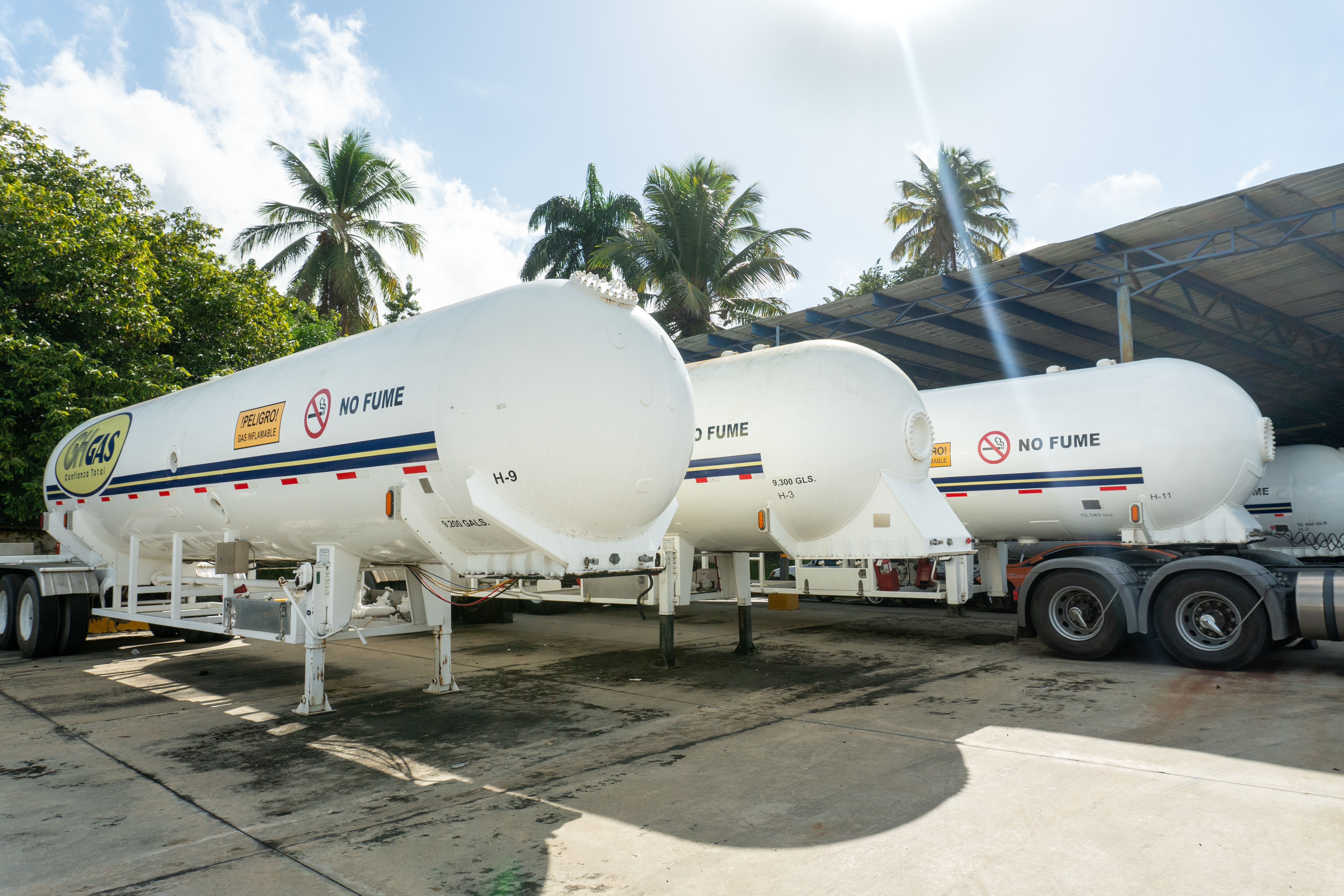 Tanque estacionario de GLP